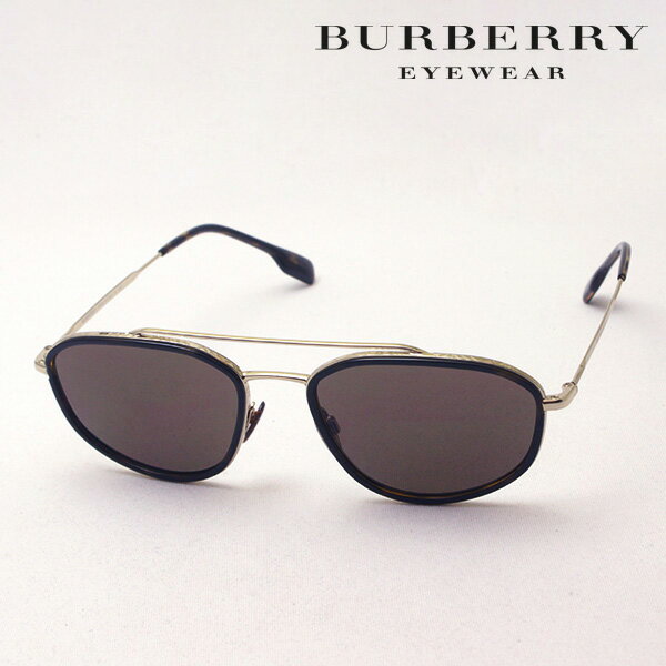 バーバリー プレミア生産終了モデル 【バーバリー サングラス 正規販売店】 BURBERRY BE3106 110973 Made In Italy スクエア