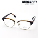 プレミア生産終了モデル 【バーバリー メガネ 正規販売店】 BURBERRY BE2351D 3316 51 伊達メガネ 度付き ブルーライト カット 眼鏡 Made In Italy ブロー トータス系 【CA5】