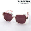 【バーバリー サングラス 正規販売店】 BURBERRY BE4379D 403069 Made In Italy スクエア ピンク系 【CA5】