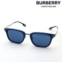 プレミア生産終了モデル 【バーバリー サングラス 正規販売店】 BURBERRY BE4395 405880 PETER ピーター Made In Italy スクエア ブルー系 【CA5】