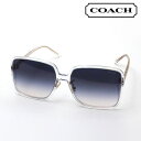【コーチ サングラス 正規販売店】COACH サングラス HC8368D 511136 レディース ウェリントン クリア系