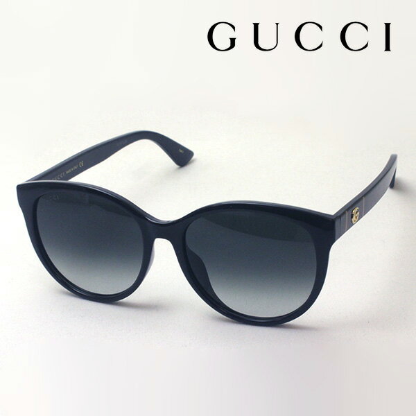 グッチ サングラス（レディース） 【グッチ サングラス 正規販売認定店】 GUCCI GG0636SK 001 Made In Italy フォックス ブラック系