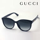 【グッチ サングラス 正規販売認定店】 GUCCI GG0636SK 001 Made In Italy フォックス ブラック系