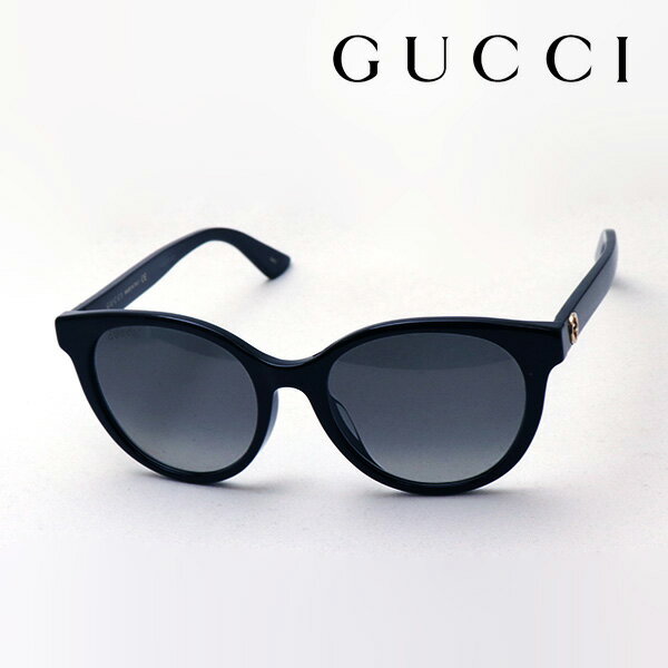 グッチ サングラス（レディース） 【グッチ サングラス 正規販売認定店】 GUCCI GG0702SK 001 Made In Italy フォックス ブラック系