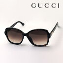 【グッチ サングラス 正規販売認定店】 GUCCI アジアンモデル GG0765SA 003 バンブルビー Made In Japan バタフライ トータス系