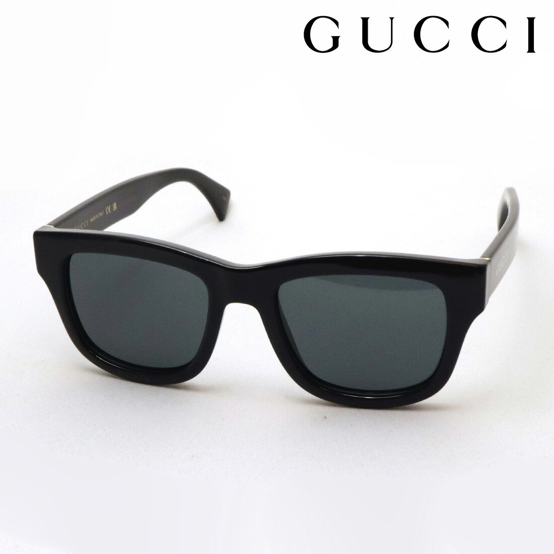 グッチ サングラス（レディース） 【グッチ サングラス 正規販売認定店】 GUCCI GG1135S 002 Made In Italy スクエア ブラック系