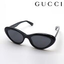 【グッチ サングラス 正規販売認定店】 GUCCI GG1170S 001 Made In Italy フォックス ブラック系