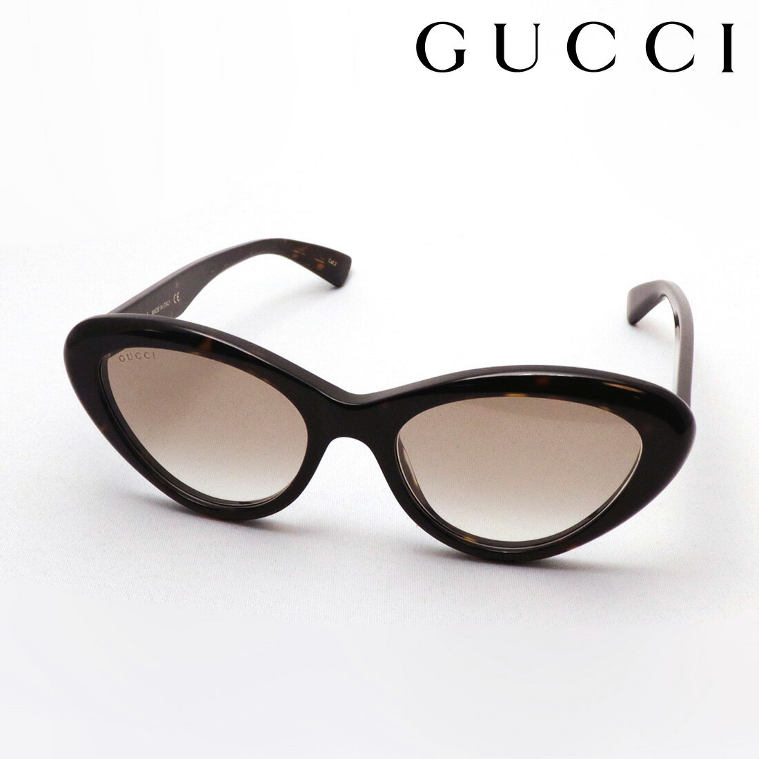 グッチ サングラス（レディース） 【グッチ サングラス 正規販売認定店】 GUCCI GG1170S 002 Made In Italy フォックス トータス系