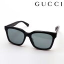 【グッチ サングラス 正規販売認定店】 GUCCI アジアンモデル GG1175SK 002 Made In Italy スクエア ブラック系