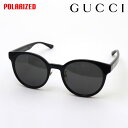 NewModel 【グッチ サングラス 偏光 正規販売認定店】 GUCCI アジアンモデル GG1339SK 002 Made In Italy ボストン ブラック系
