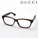 NewModel  GUCCI GG1341O 002 伊達メガネ 度付き 眼鏡 Made In Italy スクエア トータス系