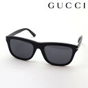 NewModel 【グッチ サングラス 正規販売認定店】 GUCCI GG1444S 001 LETTERING Made In Italy レディース メンズ スクエア ブラック系