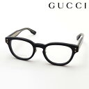 NewModel 【グッチ メガネ 正規販売認定店】 GUCCI GG1470OJ 001 伊達メガネ 度付き 眼鏡 黒縁 Made In Itary レディース メンズ ボストン ブラック系