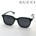 NewModel 【グッチ サングラス 正規販売認定店】 GUCCI アジアンモデル GG1498SK 001 WEB Made In Japan レディース メンズ スクエア ブラック系