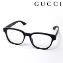NewModel【グッチ メガネ 正規販売認定店】 GUCCI GG1746OA 001 LOGO 伊達メガネ 度付き 眼鏡 黒縁 Made In Italy レディース メンズ ボストン ブラック系