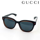 NewModel 【グッチ サングラス 正規販売認定店】 GUCCI アジアンモデル GG1797SK 003 Made In Italy メンズ ウェリントン ブラック系 ブラウン系