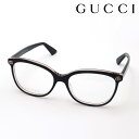 NewModel【グッチ メガネ 正規販売認定店】 GUCCI GG1816O 007 EMBLEM 伊達メガネ 度付き 眼鏡 Made In Italy レディース フォックス ブラック系
