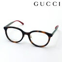 NewModel【グッチ メガネ 正規販売認定店】 GUCCI GG1867OK 002 SIGN 伊達メガネ 度付き 眼鏡 Made In Japan レディース ラウンド トータス系