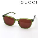 NewModel 【グッチ サングラス 正規販売認定店】 GUCCI アジアンモデル GG1896SK 004 LOGO Made In Italy メンズ スクエア グリーン系