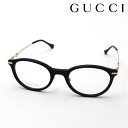 NewModel【グッチ メガネ 正規販売認定店】 GUCCI GG1904OJ 001 SIGN 伊達メガネ 度付き 眼鏡 Made In Italy レディース ラウンド ブラック系