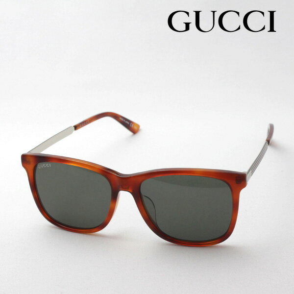 おすすめ価格 【グッチ サングラス 正規販売認定店】 GUCCI アジアンモデル GG0078SK 005 RETRO WEB FRAME Made In Japan シェイプ