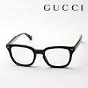 プレミア生産終了モデル 【グッチ メガネ 正規販売認定店】 GUCCI GG0184O 001 伊達メガネ 度付き 眼鏡 DECORNESS Made In Italy スクエア