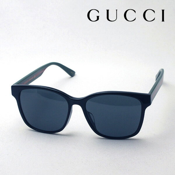 グッチ サングラス（レディース） 【グッチ サングラス 正規販売認定店】 GUCCI アジアンモデル GG0417SK 001 POP WEB FRAME Made In Italy スクエア