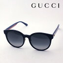 【グッチ サングラス 正規販売認定店】 GUCCI アジアンモデル GG0416SK 001 LIGHTNESS バンブルビー Made In Italy ラウンド