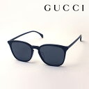 【グッチ サングラス 正規販売認定店】 GUCCI アレッサンドロ・ミケーレデザイン アジアンモデル GG0547SK 001 Made In Italy スクエア ブラック系