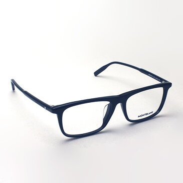 NewModel まもなく終了 ポイント10倍 10月20日（火）23時59分まで 【モンブラン メガネ 正規販売店】MONTBLANC MB0012OA 001 モンブラン 伊達メガネ 度付き ブルーライト カット 眼鏡 Made In Italy スクエア ブラック系