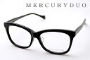 おすすめ価格 【MERCURYDUO】 マーキュリーデュオ メガネ MDF-8005-1 伊達メガネ 度付き ブルーライト カット 眼鏡 ウェリントン 【S4】