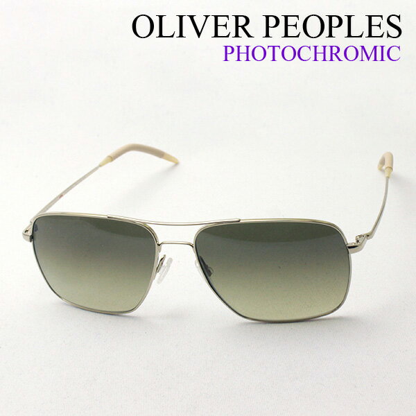 【オリバーピープルズ サングラス 調光 正規販売店】 OLIVER PEOPLES OV1150S 503585 CLIFTON Made In Italy スクエア ゴールド系 SEHM