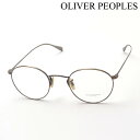 オリバーピープルズ メガネ メンズ 【オリバーピープルズ メガネ 正規販売店】 OLIVER PEOPLES OV1186 5039 47 COLERIDGE 伊達メガネ 度付き ブルーライト カット 眼鏡 Made In Italy ラウンド ゴールド系