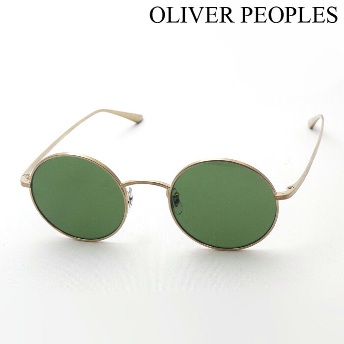 【オリバーピープルズ サングラス 正規販売店】 OLIVER PEOPLES OV1197ST 525252 AFTER MIDNIGHT Made In Japan ラウンド ゴールド系 SEHM