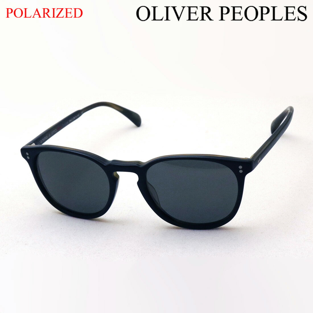 【オリバーピープルズ サングラス 偏光 正規販売店】 OLIVER PEOPLES OV5298SU 14538K Finley Esq.Sun Made In Italy ウェリントン ブラック系 SEHMのサムネイル