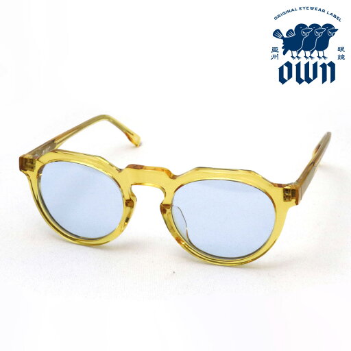 NewModel 【オウン サングラス 正規販売店】 OWN OW-03YL-CBL #03 ライトカラー ボストン イエロー系 クリア系 NewModel 【オウン サングラス 正規販売店】 OWN OW-03YL-CBL #03 ライトカラー ボストン イエロー系 クリア系