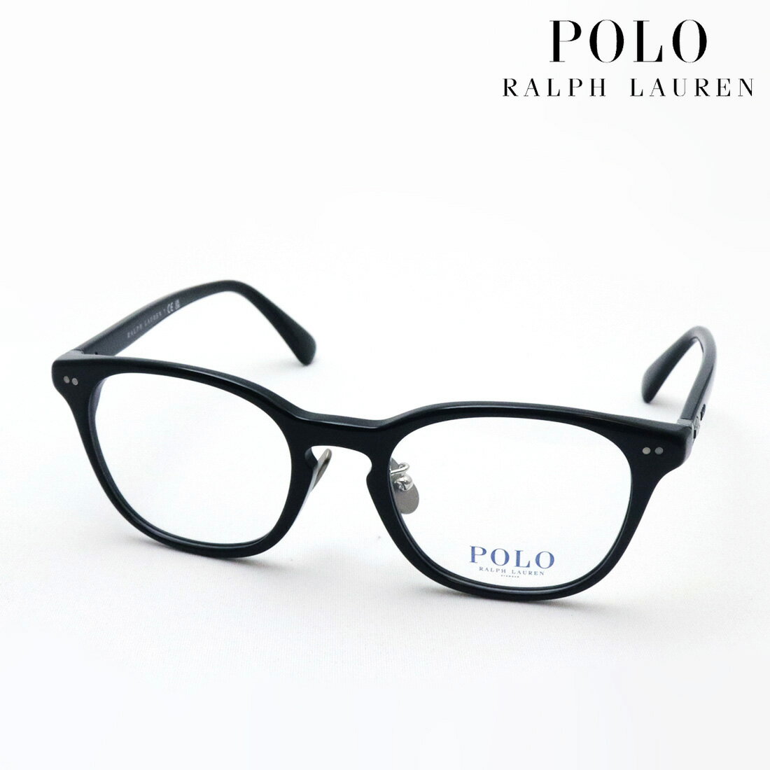 COACH - 【ポロラルフローレン メガネ 正規販売店】 POLO RALPH LAUREN PH2285D 5001 51 メンズ レディース 伊達メガネ 度付き ブルーライト カット 眼鏡 スクエア ブラック系