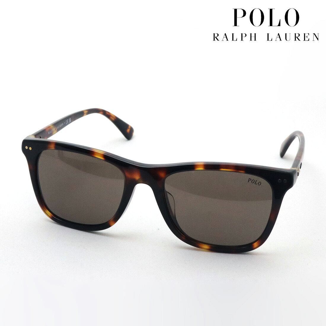 RALPH LAUREN - 【ポロラルフローレン サングラス 正規販売店】 POLO RALPH LAUREN PH4220F 613773 55 メンズ スクエア トータス系