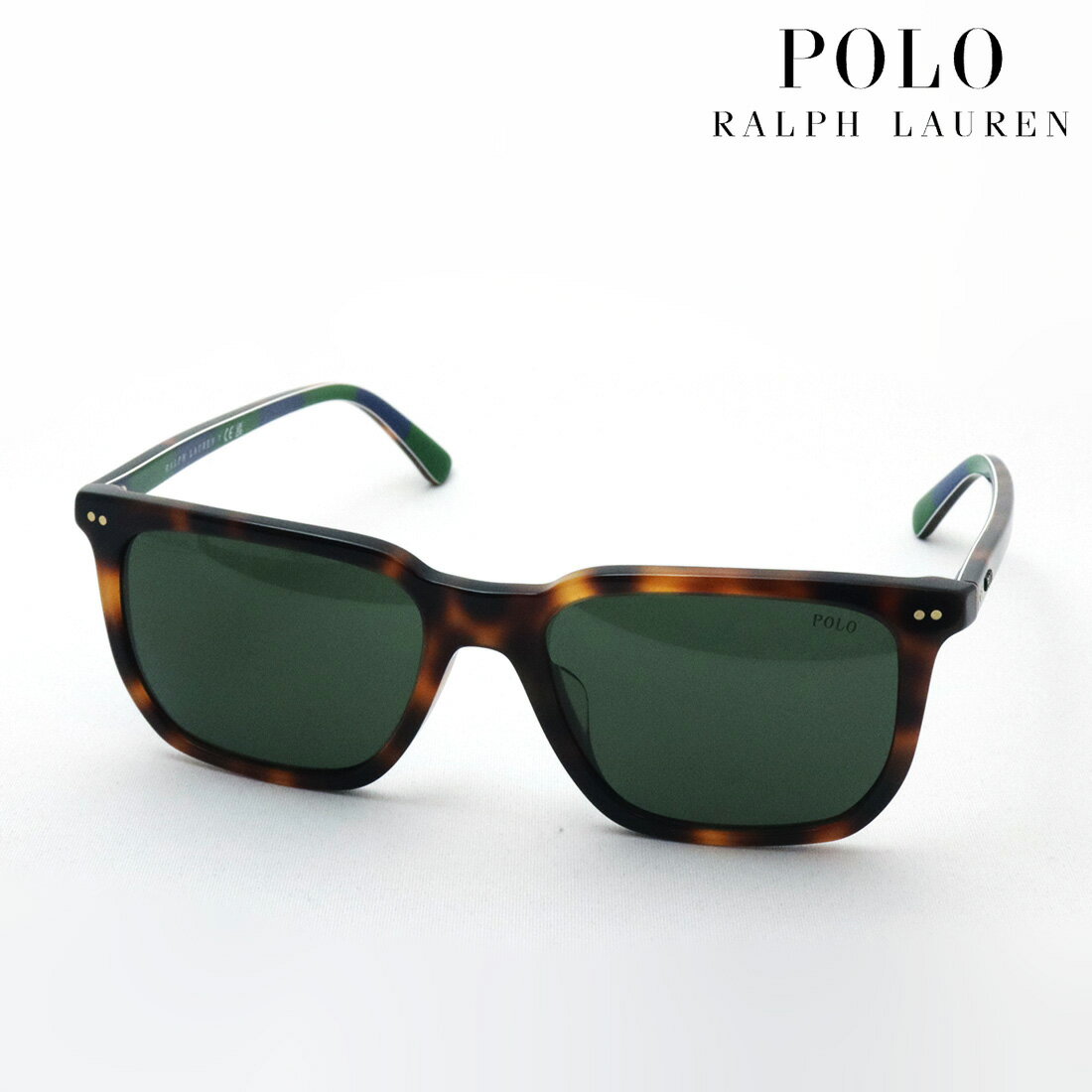 【ポロラルフローレン サングラス 正規販売店】 POLO RALPH LAUREN PH4224F 608971 55 メンズ スクエア トータス系