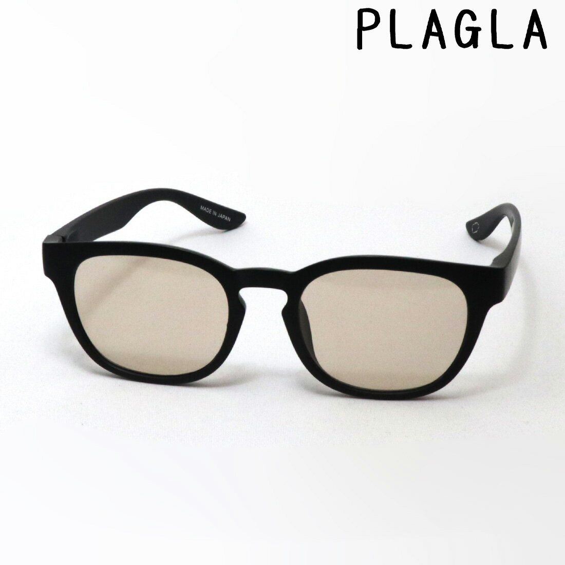 NewModel 【プラグラ サングラス 正規販売店】 PLAGLA PG-04BK-LBRN ライトカラー Made In Japan サス..