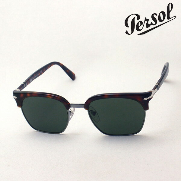 ペルソール サングラス メンズ 【ペルソール サングラス 正規販売店】PERSOL サングラス PO3199S 2431 メンズ Made In italy ブロー トータス系