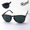 ペルソール サングラス メンズ 【ペルソール サングラス 正規販売店】PERSOL サングラス フォールディング 折りたたみ PO0714 2431 メンズ Made In italy ティアドロップ トータス系