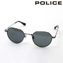 NewModel ポリス サングラス 正規販売店 POLICE SPLQ08J 0S3M 49 HIGHWAY ハイウェイ クラウンパント メンズ レディース メタル シルバー系