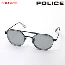 NewModel ポリス 偏光 サングラス 正規販売店 POLICE SPLQ11J 530P 49 ORIGINS LITE オリジンライト クラウンパント ツーブリッジ メンズ レディース ブラック系