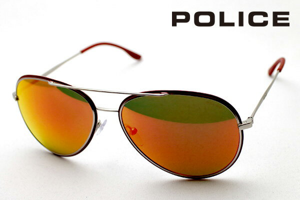 ポリス（police） 【ポリス サングラス 正規販売店】 POLICE S8299M Q05J ティアドロップ ミラー ティアドロップ
