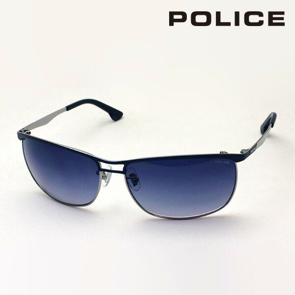 ポリス（police） 【ポリス サングラス 正規販売店】 POLICE SPL918J 0SNC ブロー ブルー系