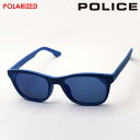 ポリス（police） 【ポリス 偏光サングラス 正規販売店】 POLICE SPLC67J 715P HOT ミラー ウェリントン ブルー系