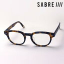 NewModel 【セイバー メガネ 正規販売店】 SABRE SS8-502T-BC-J 伊達メガネ 度付き ブルーライト カット 眼鏡 丸メガネ ダスター DUSTER ボストン トータス系