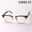 NewModel 【セイバー メガネ 正規販売店】 SABRE SS8-520BR-BC-J 伊達メガネ 度付き ブルーライト カット 眼鏡 スウィンガー SWINGER ブロー ブラウン系