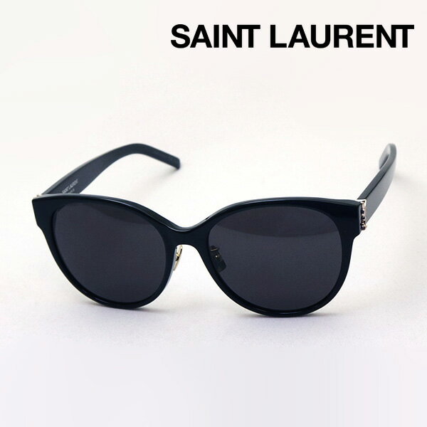 【サンローラン サングラス 正規販売店】 SAINT LAURENT サン ローラン SLM39K 001 Made In Italy ラウンド ブラック系
